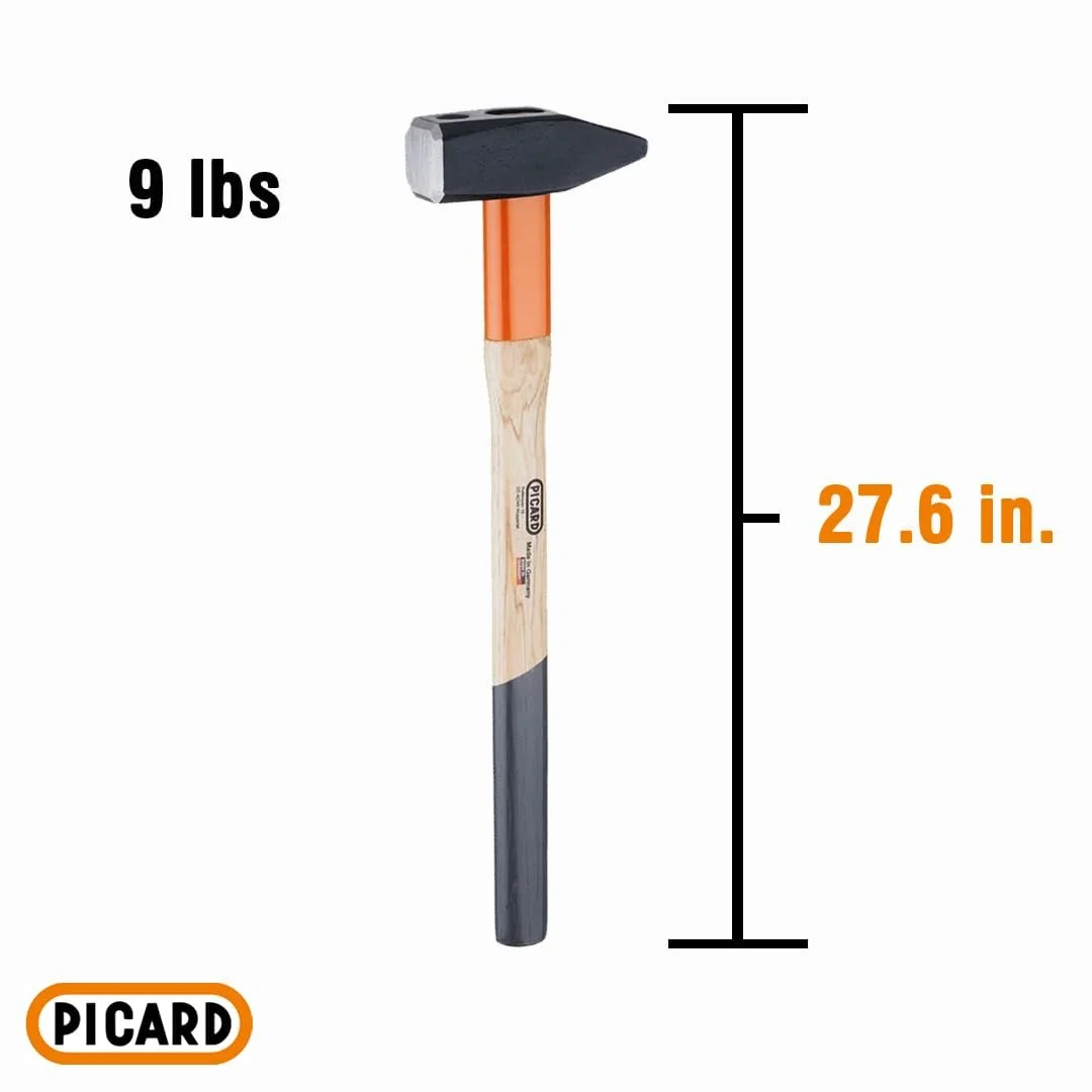 Кувалда Picard 0020312-04 4 кг с поперечным бойком, коричневый/черный, фото №3 Кувалда Picard 0020312-04 4 кг с поперечным бойком, коричневый/черный, фото №3