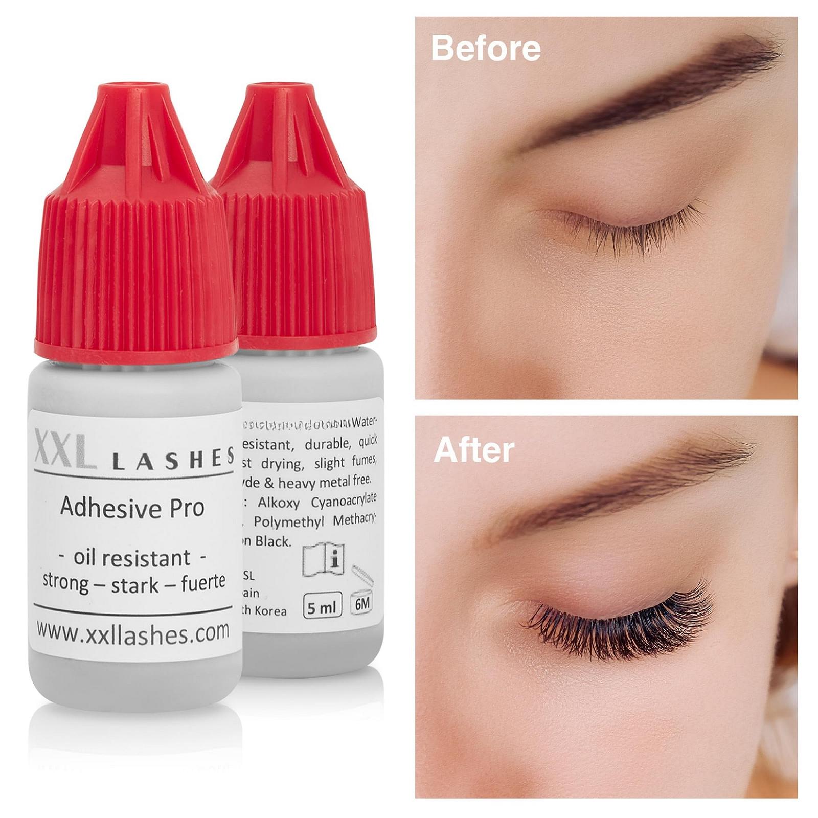 Клей для вій XXL Lashes Adhesive "Pro" Водостійкий Олійностійкий Веганський 5 мл, фото №5 Клей для вій XXL Lashes Adhesive "Pro" Водостійкий Олійностійкий Веганський 5 мл, фото №5