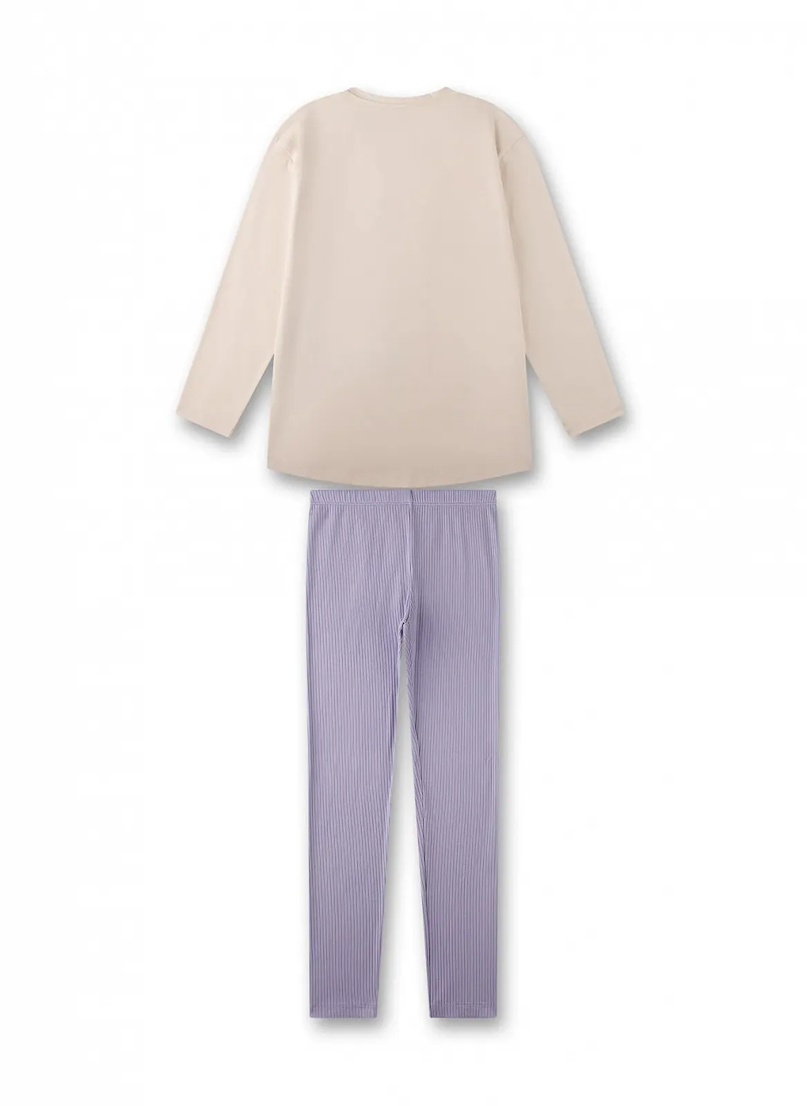 Пижама Sanetta Длинная Бежевая для Девочек, фото №2 Пижама Sanetta Длинная Бежевая для Девочек, фото №2