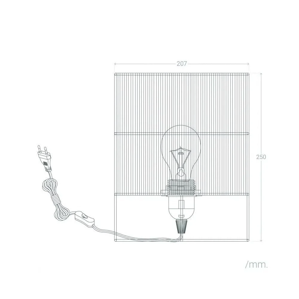 Настільна лампа GREENICE Bayamo сталева чорна E27 IP27, фото №7