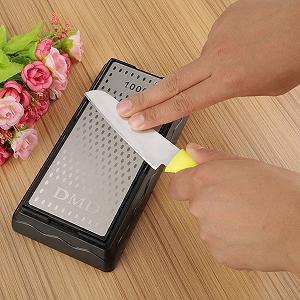 Точильний камінь алмазний Acouto двосторонній 400/1000 гріт з нековзною основою ціна на synthetic.ua - Фото 1 Точильний камінь алмазний Acouto двосторонній 400/1000 гріт з нековзною основою synthetic.ua - Фото 1