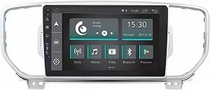 Штатная автомагнитола JFSOUND JF-039KS-XDC-3 для Kia Sportage 2016/9" / Сенсорная / 2/16Гб / Android 11 / Apple CarPlay / Android Auto / Bluetooth / WI-FI / GPS / USB / DAB+ - Фото 1