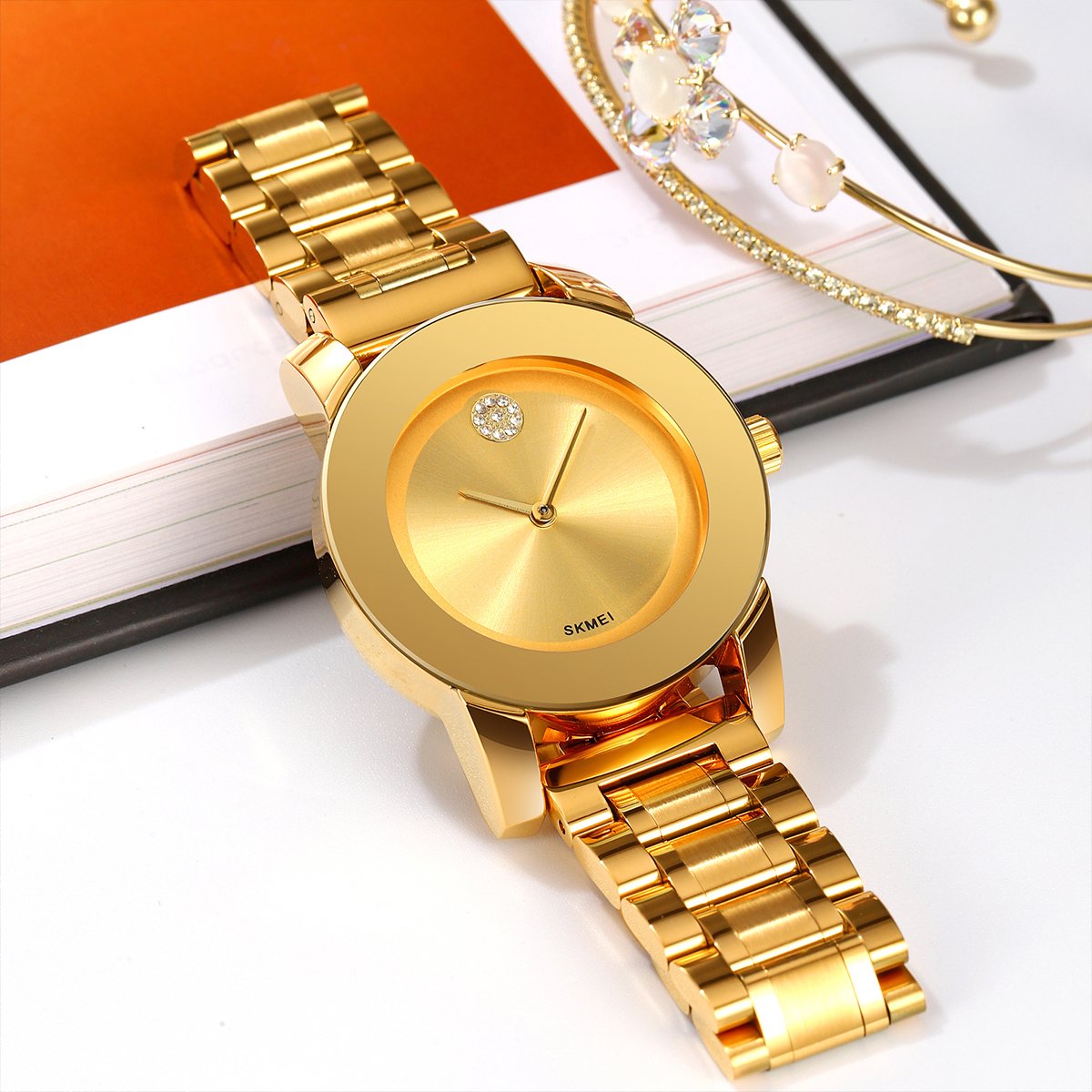 Годинник Skmei 2176GD Gold, фото №4