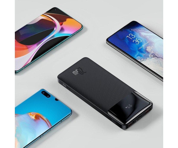 Зовнішній акумулятор Power Bank Baseus Bipow Digital Display 10000mAh 20W Black (PPDML-L01), фото №10