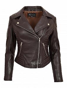 Куртка Biker кожаная Bella A1 FASHION GOODS Женская Мягкая Натуральная Кожа стёганая - Фото 1