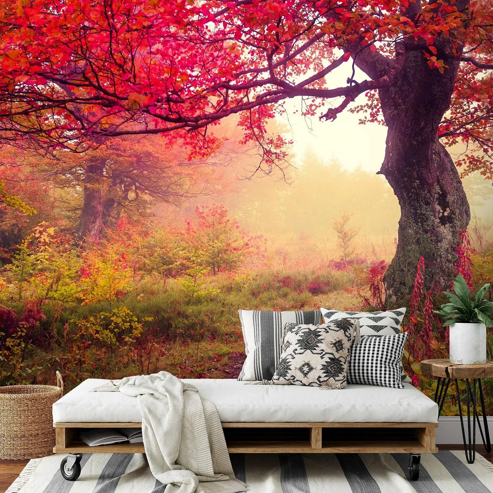 Фотошпалери 9079011a Autumn forest Флізелінові 352 x 250 см, фото №9