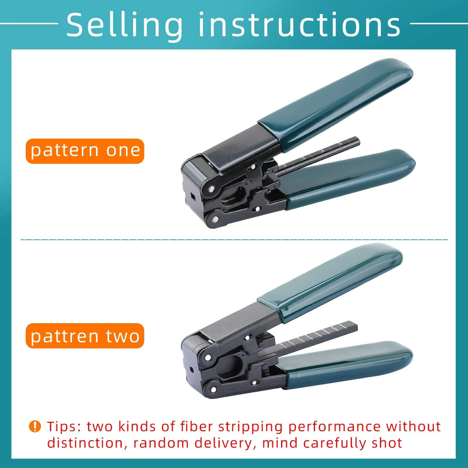 Стриппер-ножницы для волоконно-оптического кабеля Kevlar с двухдырочными плоскогубцами, фото №2