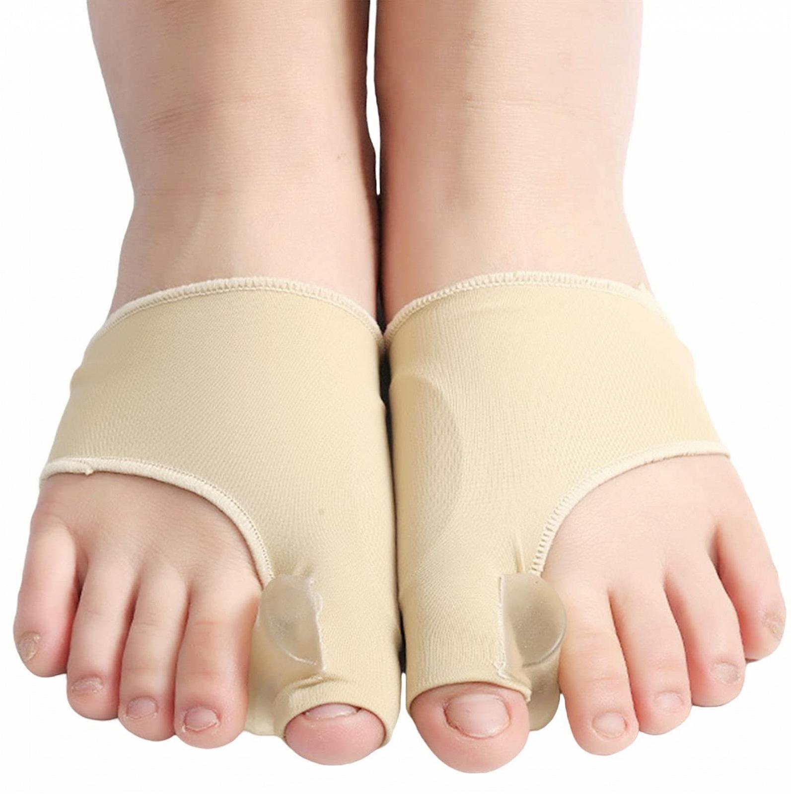 Роздільник для пальців ніг Силіконовий 2 шт Hallux Valgus Корекція Захист від вальгусної деформації стопи, фото №1