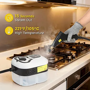 Ручний пароочисник Dyna-Living 2500 W 4.5 bar 1200 мл Білий ціна на synthetic.ua - Фото 1 Ручний пароочисник Dyna-Living 2500 W 4.5 bar 1200 мл Білий synthetic.ua - Фото 1