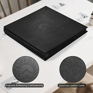 Фотоальбом DazSpirit 10 x 15 на 600 фотографій зі шкіряним чохлом та елегантним тисненням synthetic.ua - Фото 1