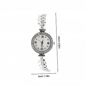 Женские Часы Healvian, серебряный synthetic.ua - Фото 1