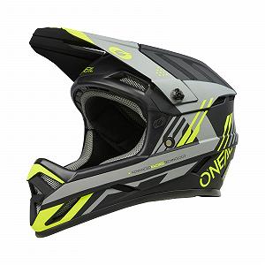Шлем горный O'NEAL Downhill Backflip Strike V.23, ABS, XL, черный, неоновый желтый - Фото 1