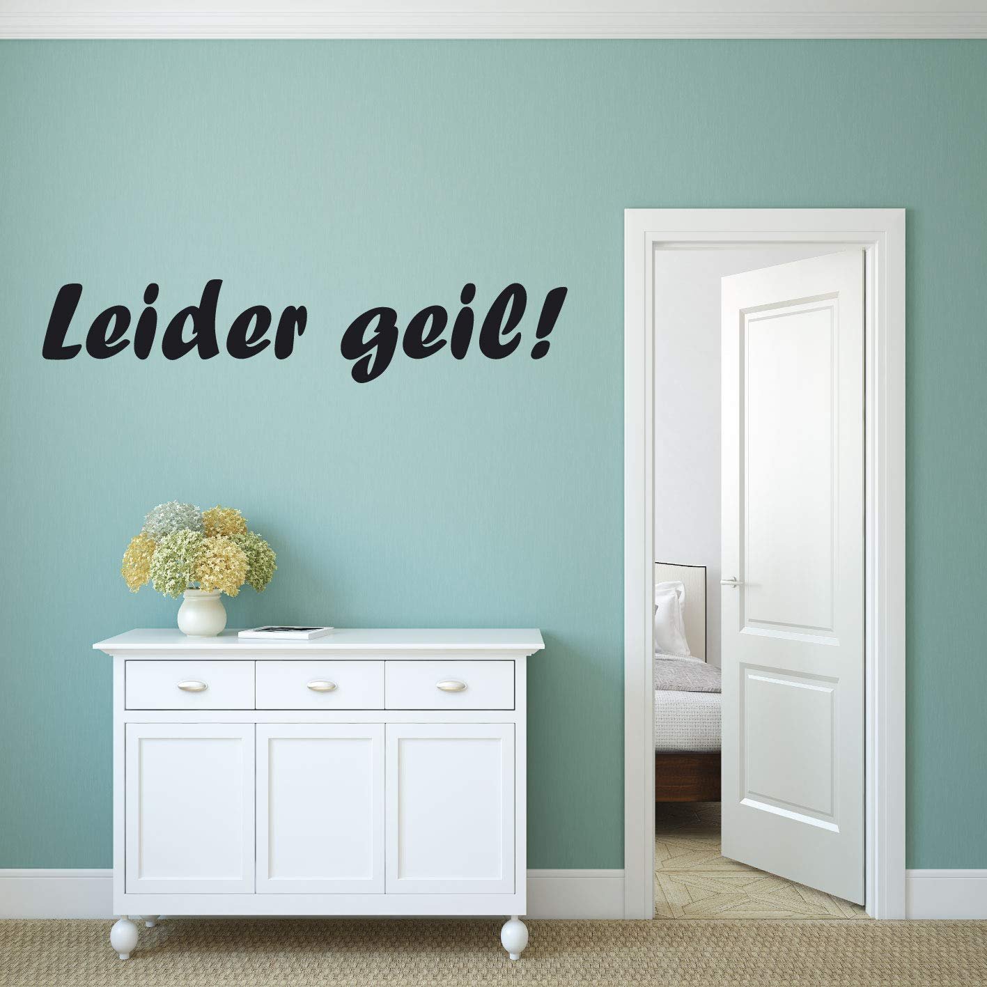 Наклейка на стіну Klebe-Drauf leider geil! різні розміри та кольори, фото №2 Наклейка на стіну Klebe-Drauf leider geil! різні розміри та кольори, фото №2