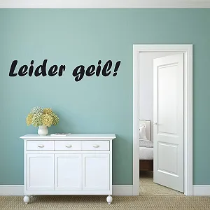 Наклейка на стіну Klebe-Drauf leider geil! різні розміри та кольори ціна на synthetic.ua - Фото 1 Наклейка на стіну Klebe-Drauf leider geil! різні розміри та кольори synthetic.ua - Фото 1