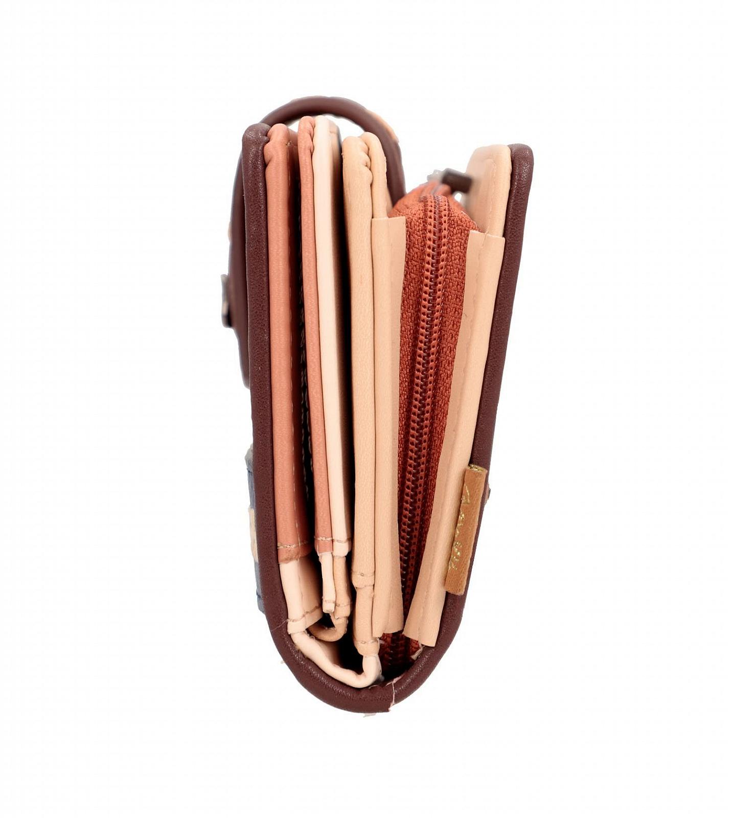 Гаманець Anekke Середній Жіночий Твердий Етнічний принт Різнокольоровий, фото №4 Гаманець Anekke Середній Жіночий Твердий Етнічний принт Різнокольоровий, фото №4