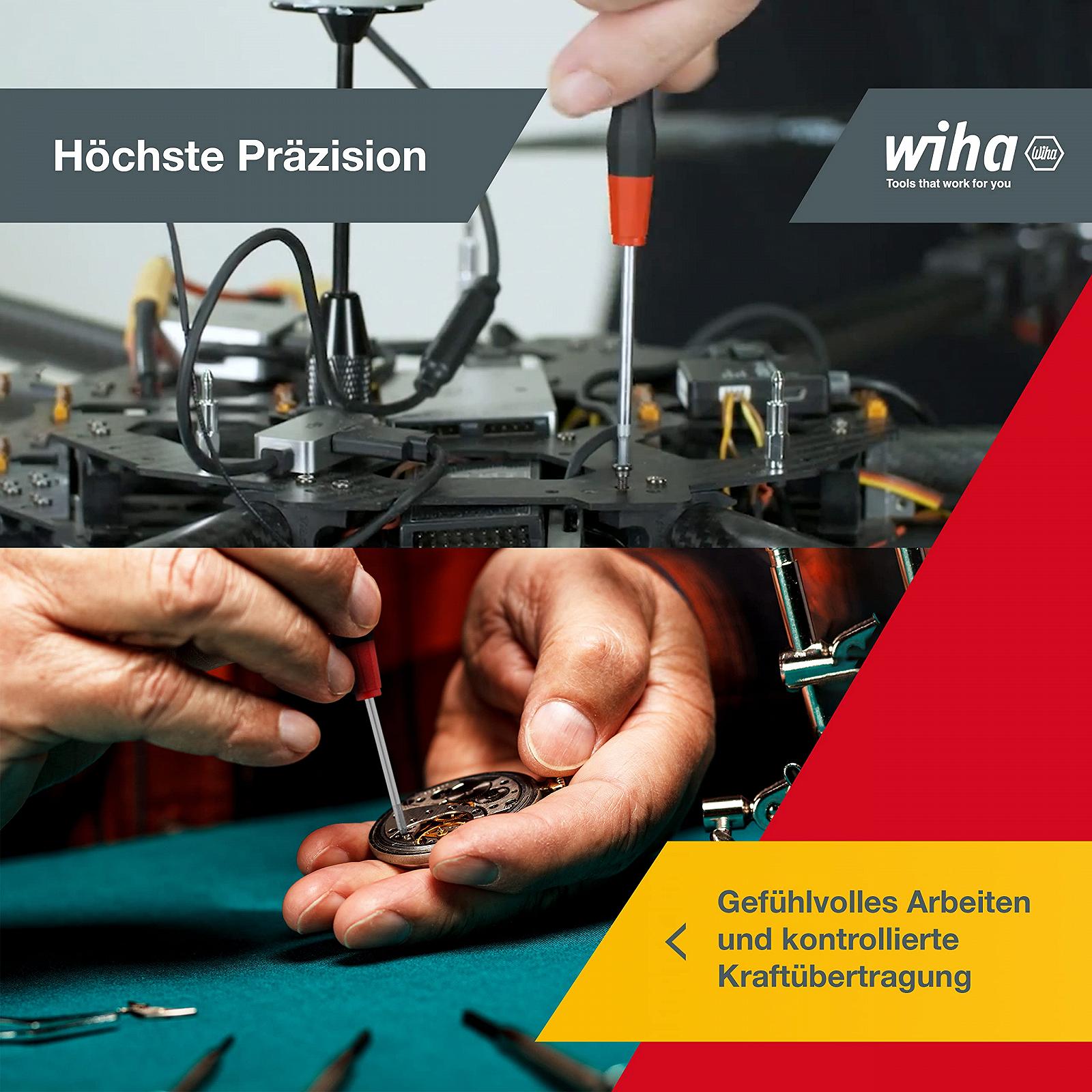 Набір викруток Wiha PicoFinish Torx MagicSpring 6 шт з тримачем, фото №5