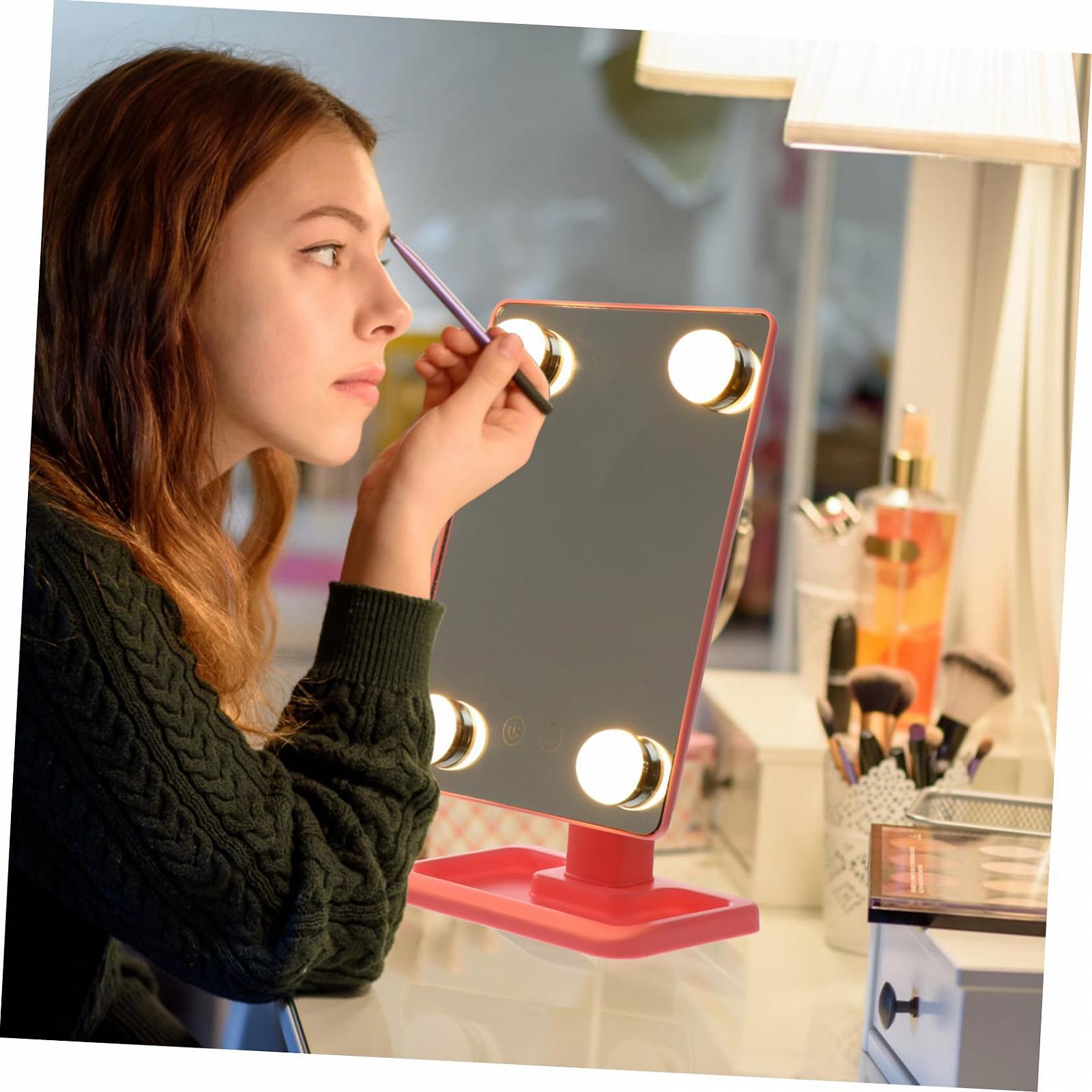 Дзеркало Angoily LED Makeup Mirror Abs, фото №3