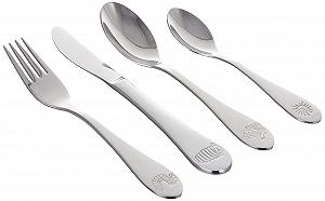 Купить Набор столовых приборов Raupe Nimmersatt 4 предмета Нержавеющая сталь Разноцветный - Фото 1 Набор столовых приборов Raupe Nimmersatt 4 предмета Нержавеющая сталь Разноцветный - Фото 1