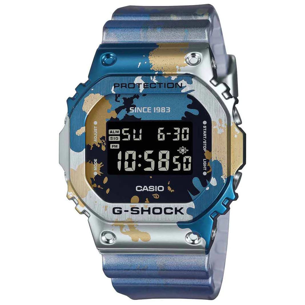 Часы Casio GM-5600SS-1ER, разноцветный, Ремешок, фото №1 Часы Casio GM-5600SS-1ER, разноцветный, Ремешок, фото №1