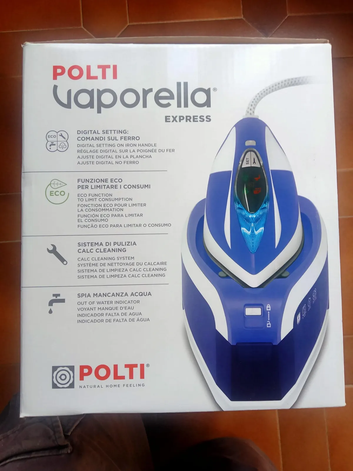 Паровой утюг Polti Vaporella Express VE30.30 Multi-Colour, фото №2 Паровой утюг Polti Vaporella Express VE30.30 Multi-Colour, фото №2