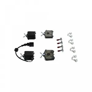 Комплект гальмівних колодок, дискове гальмо BOSCH 0 986 494 598 для CITROËN PEUGEOT SEAT VW synthetic.ua - Фото 1