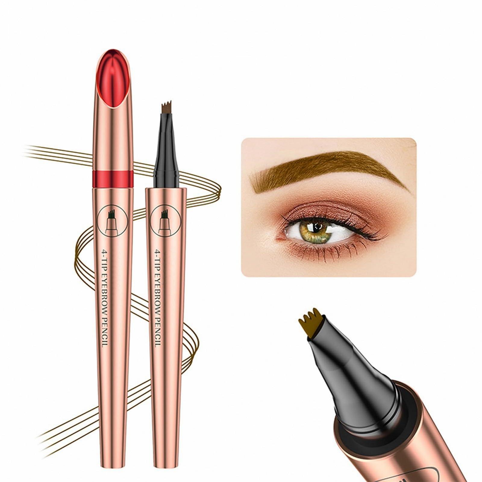 Олівець для брів Waterproof 3D 01#Brown, фото №2