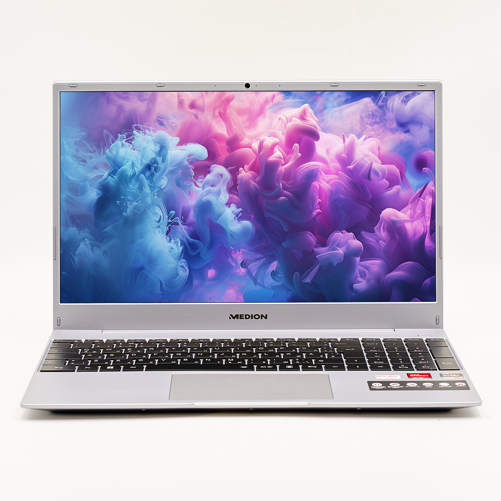 Ноутбук Medion E15309 AMD Ryzen 5 5500U 8 ГБ RAM 512 ГБ SSD AMD Radeon Graphics Металлический корпус Б/У Win10 15.6 дюймов, фото №1