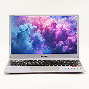 Ноутбук Medion E15309 AMD Ryzen 5 5500U 8 ГБ RAM 512 ГБ SSD AMD Radeon Graphics Металлический корпус Б/У Win10 15.6 дюймов - Фото 1