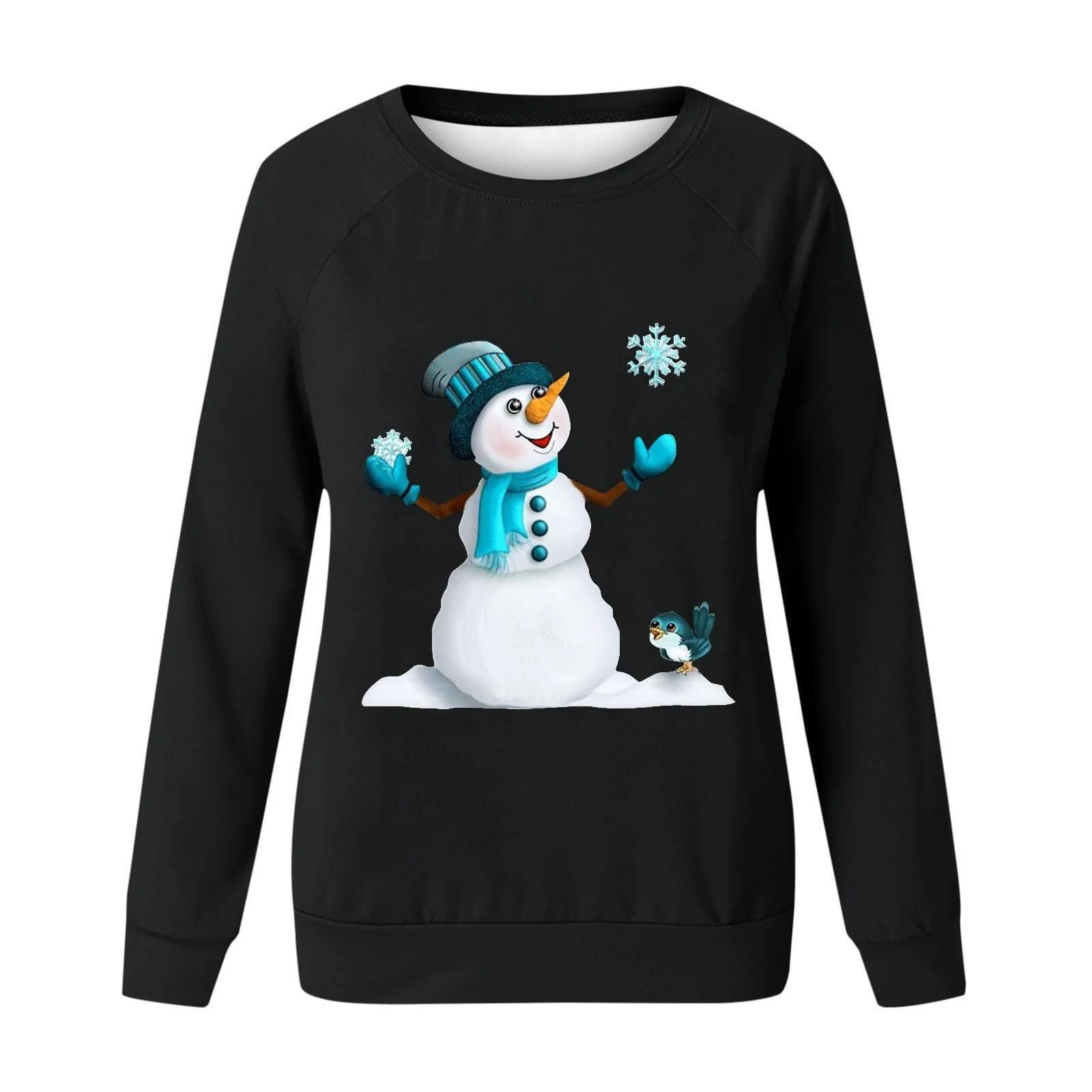 Футболка Женская Рождественский костюм tsaChick Белый, фото №4