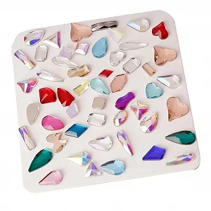 Стрази Скло Плоскі 100 шт. synthetic.ua - Фото 1