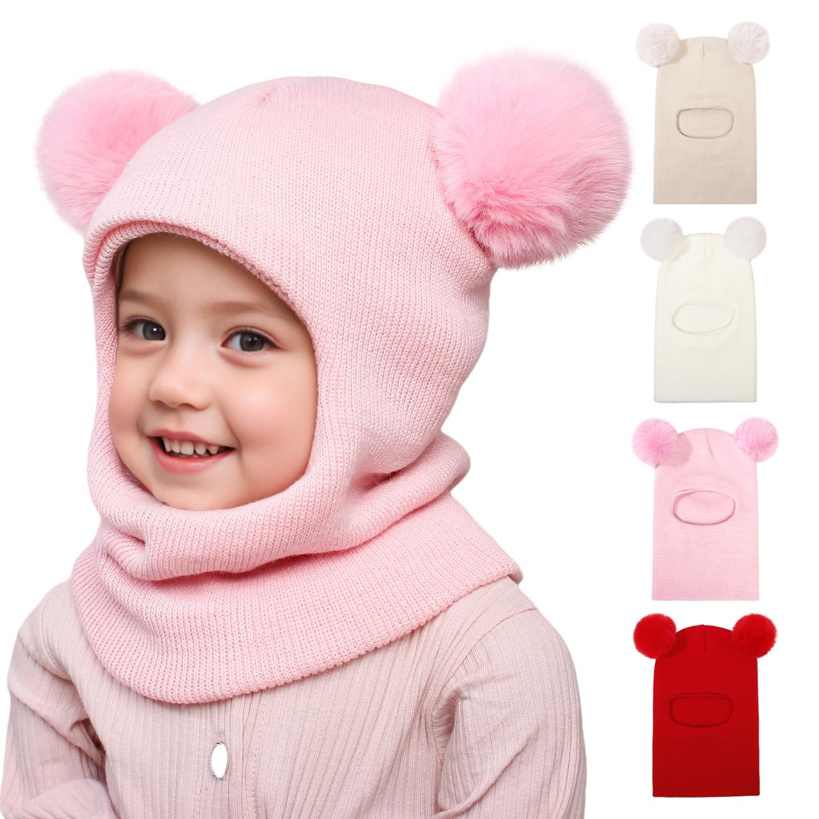 Дитяча зимова шапка Шарф, фото №3