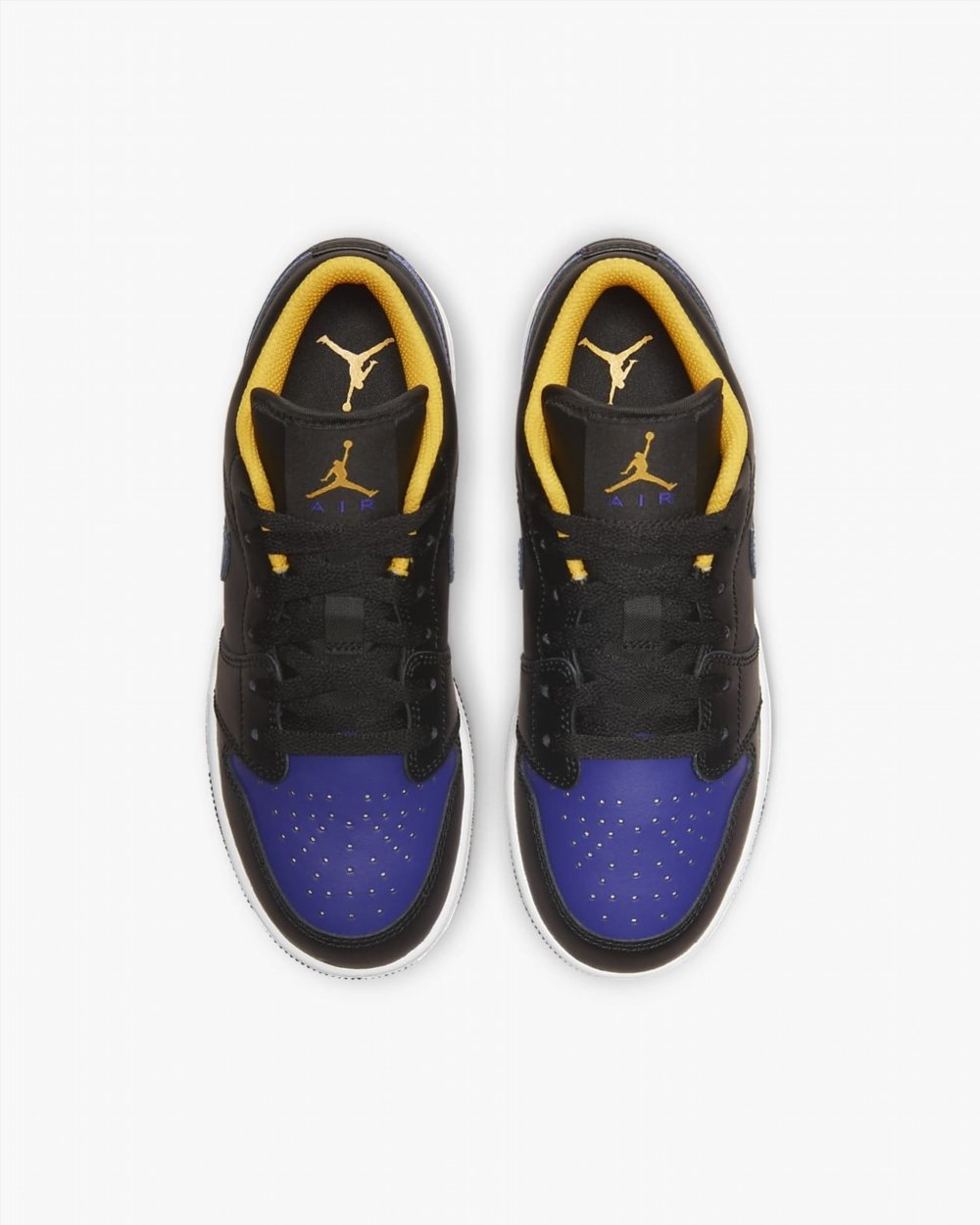 Кросівки Air Jordan 1 Low Lakers GS 38, фото №4
