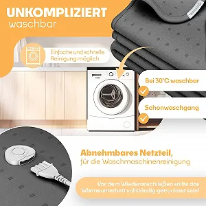 Электрическая простынь KESSER
150 x 80 см цена на synthetic.ua - Фото 1 Электрическая простынь KESSER
150 x 80 см synthetic.ua - Фото 1