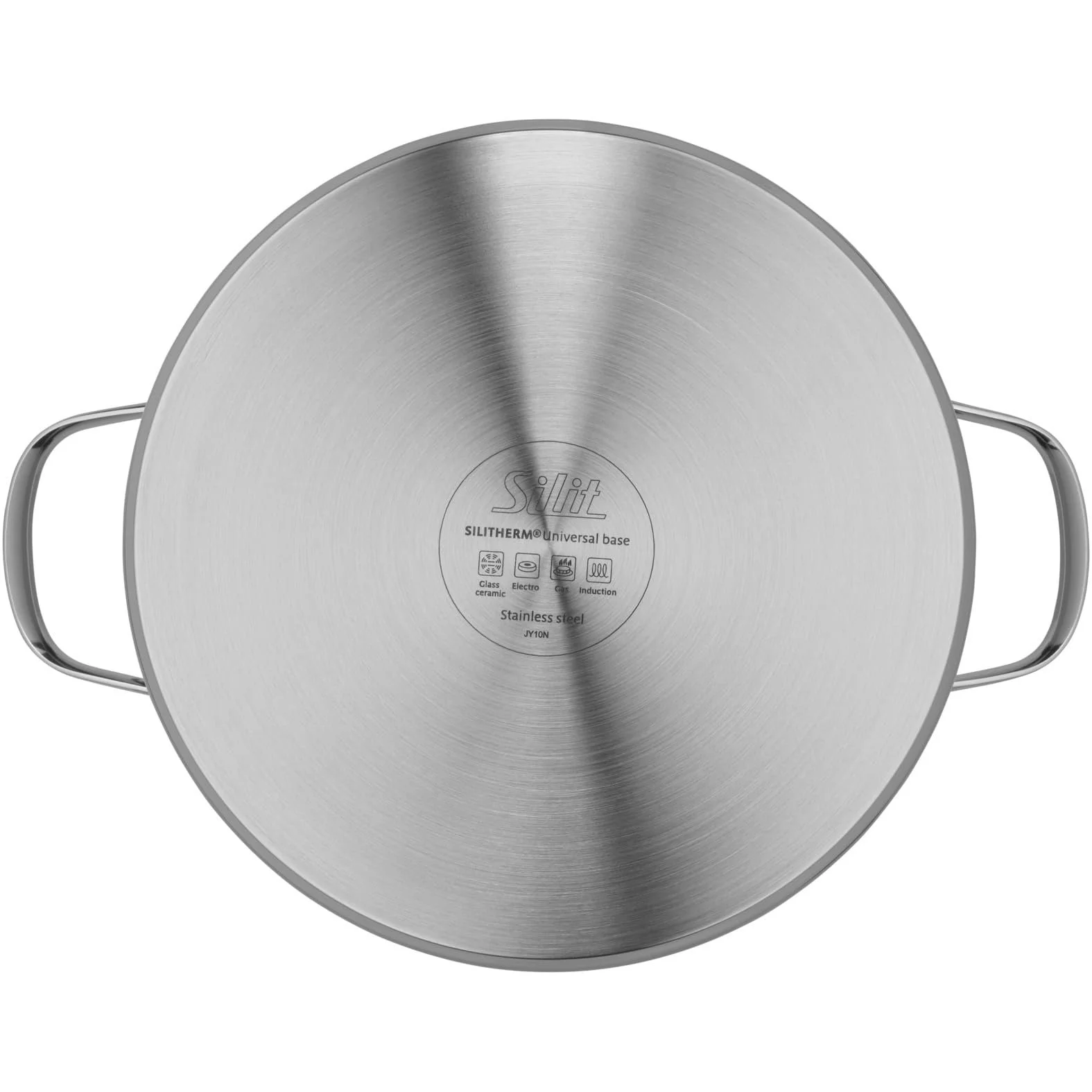 Кастрюля высокая Silit Achat с крышкой 24 см Серебристая, фото №4