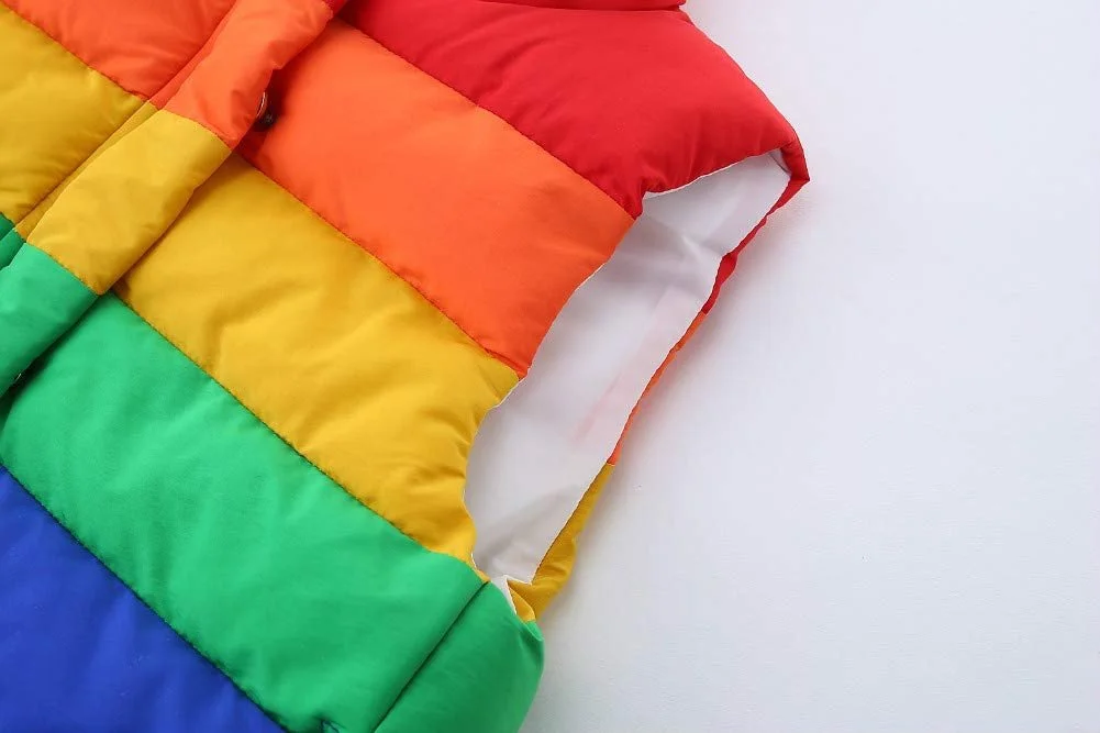 Жилет Mud Kingdom Милий для дівчинки, Райдужний, фото №7