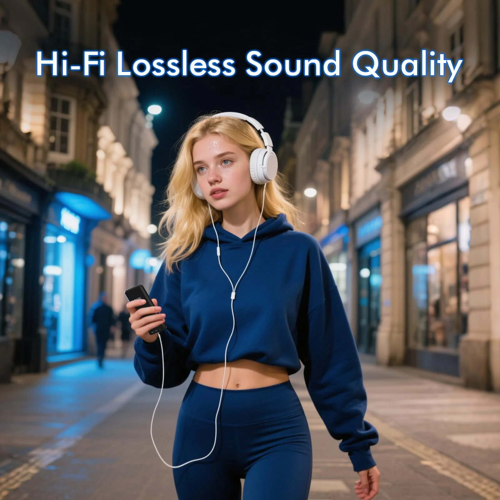 MP3-плеєр Tihoosky 32GB Black, фото №6
