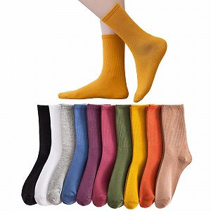 Шкарпетки Trainer Жіночі Бавовняні Зручні Дихаючі М'які (10 пар) - Фото 1