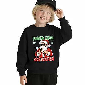 Рождественский джемпер Generisch Рождественский джемпер Детский рождественский джемпер для мальчиков Рождественский свитшот для мальчиков Рождественская одежда для мальчиков Рождественская рубашка для детей Рождественский джемпер - Фото 1