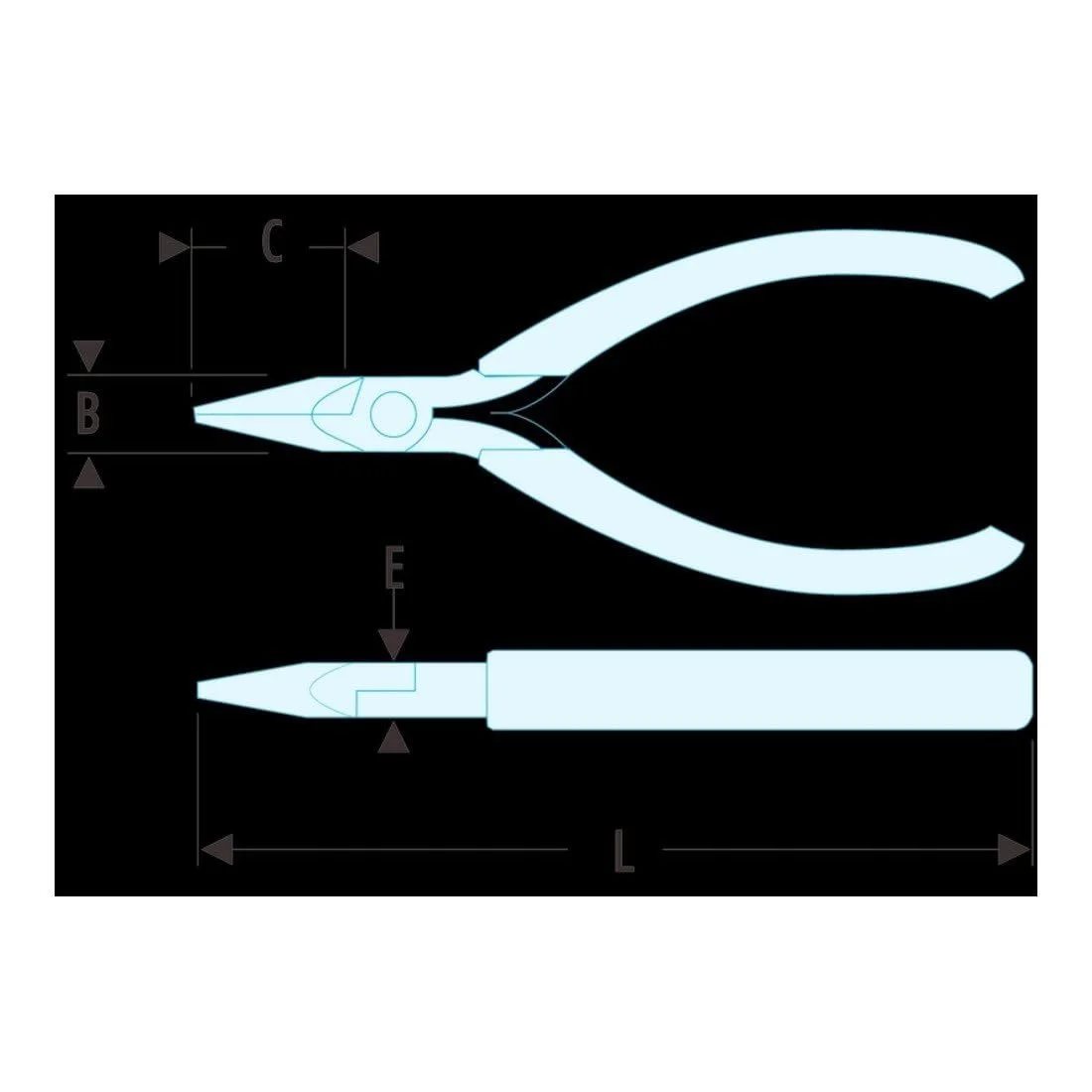Плоскогубцы Facom короткие 432.MT-Round, фото №2