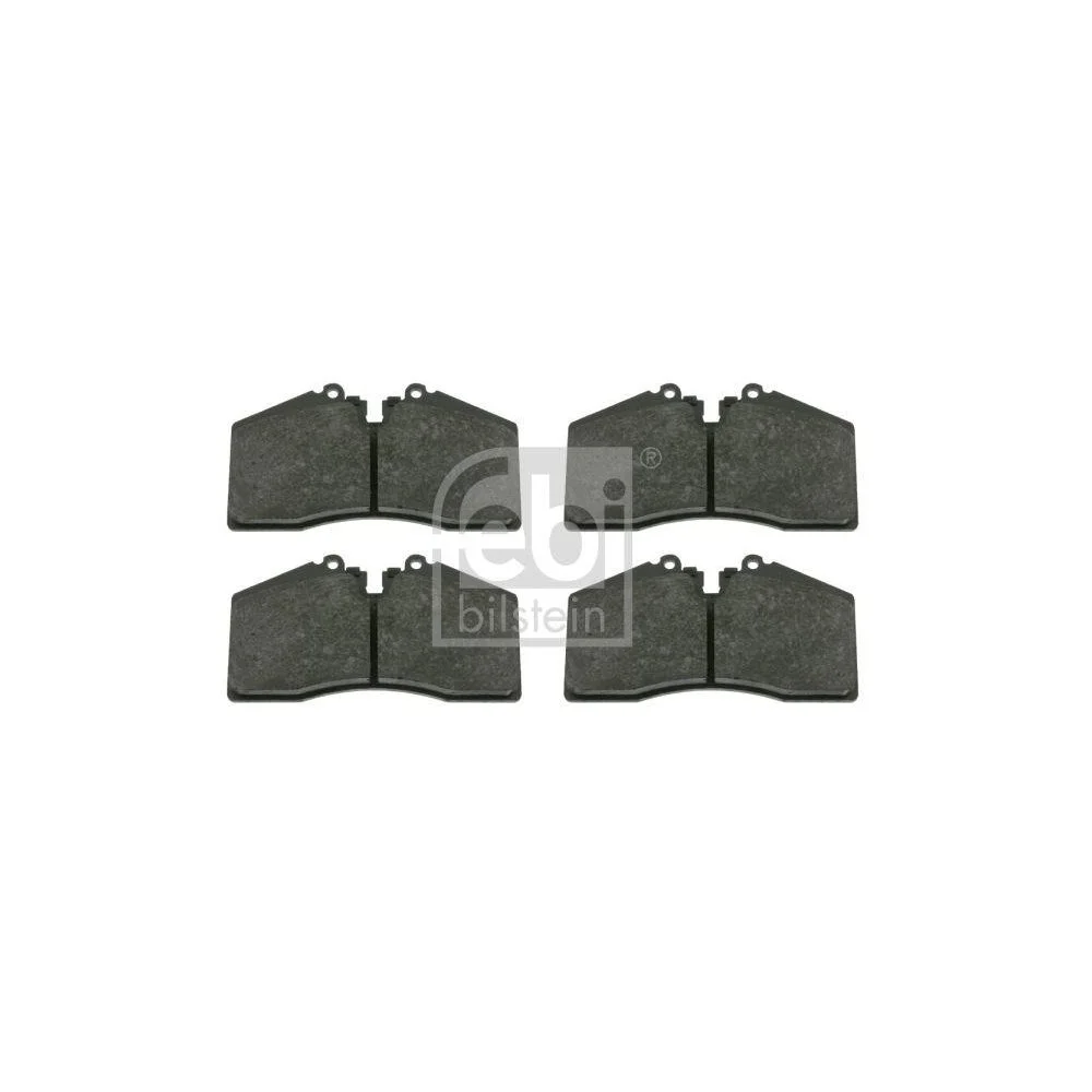 Комплект гальмівних колодок, дискові гальма FEBI BILSTEIN 16518 для PORSCHE задня вісь, фото №2