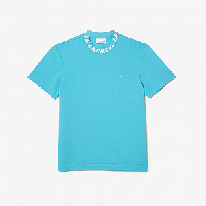 Футболка Lacoste Regular Fit Branded синяя M - Фото 1