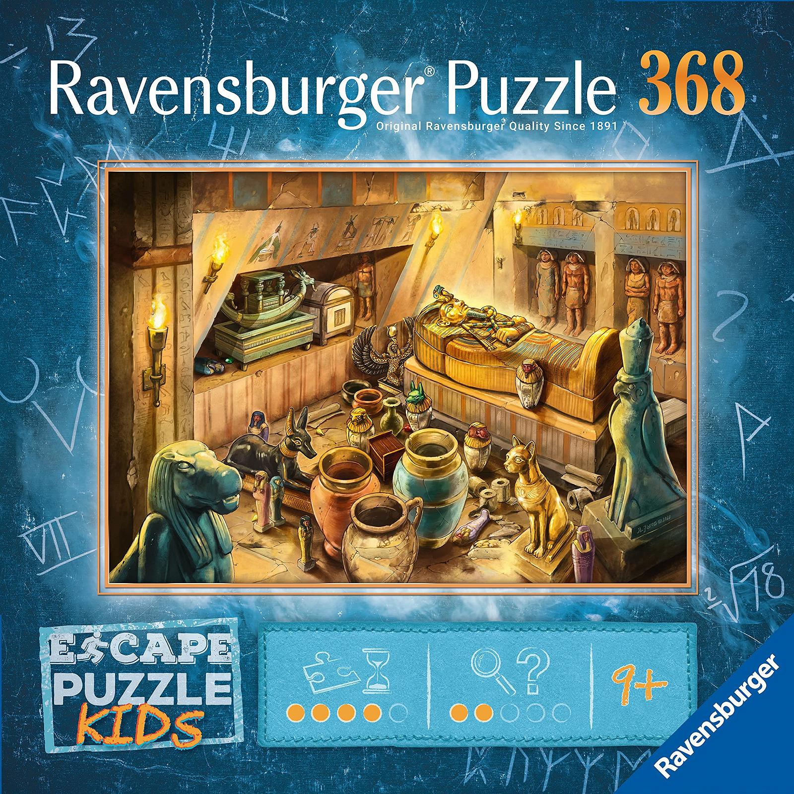 Пазл-квест Ravensburger Escape Kids Ancient Egypt 368 деталей от 9 лет, фото №1 Пазл-квест Ravensburger Escape Kids Ancient Egypt 368 деталей от 9 лет, фото №1