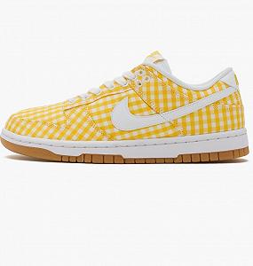 Кроссовки Nike Dunk Low Yellow Gingham 40 - Фото 1
