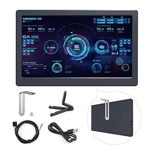 Монитор Waveshare IPS 7 дюймов 1024x600 USB Черный - Фото 1