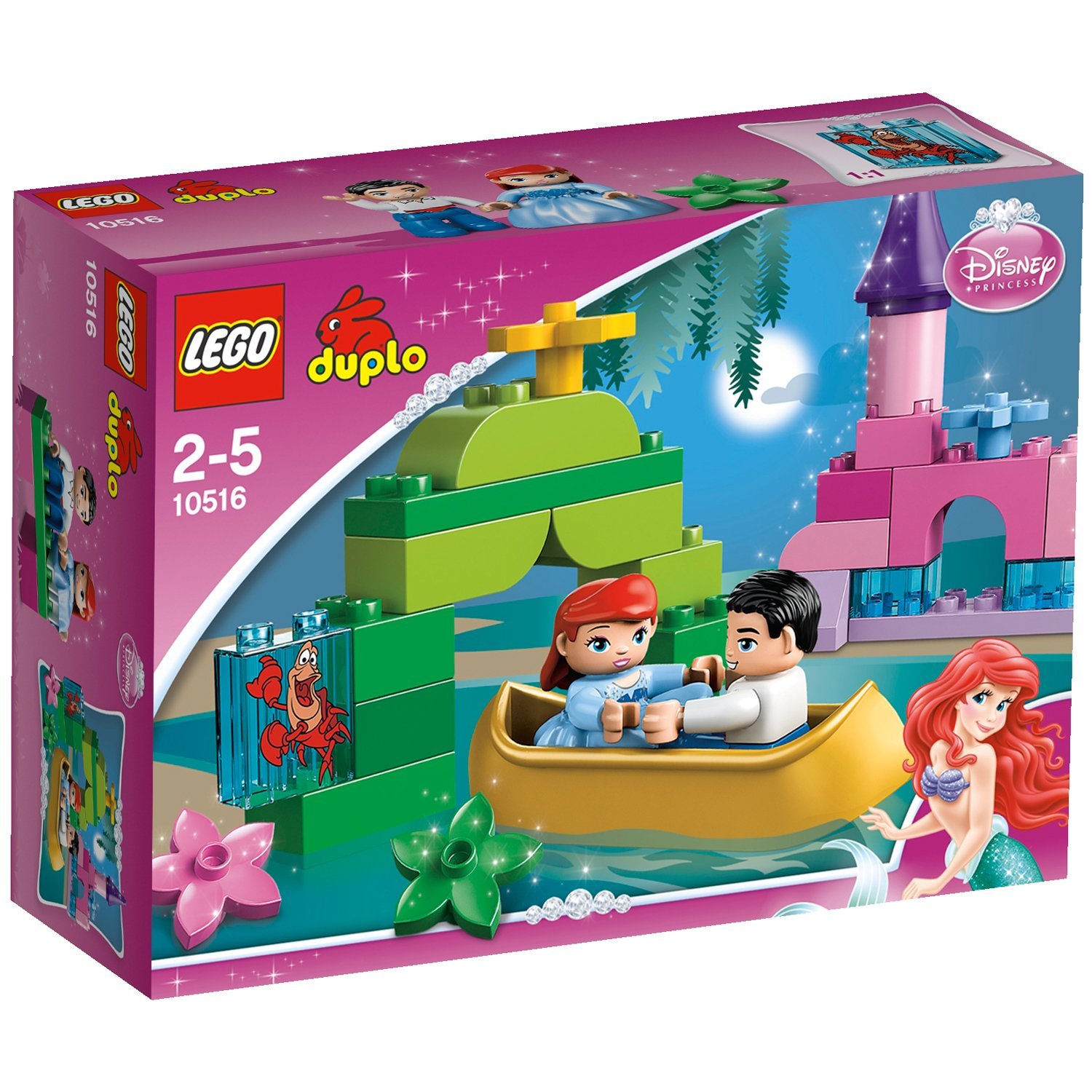 Конструктор LEGO Duplo Ariel's Magical Boat Ride, фото №1