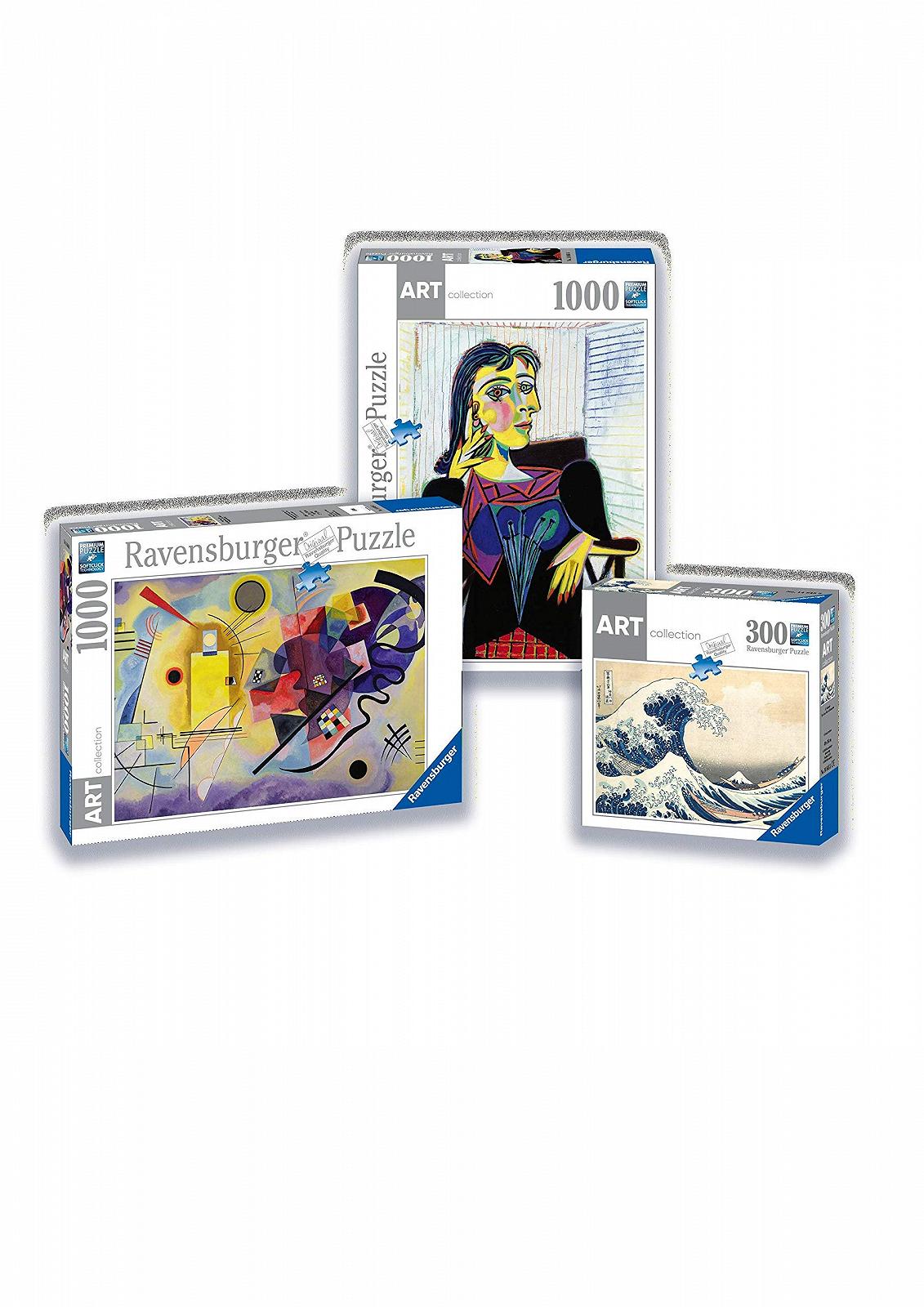 Пазл для взрослых Ravensburger Art Collection Vassily Kandinskys Yellow/Red/Blue 1000 элементов 14848, фото №2