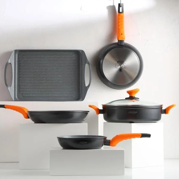 Форма для запікання з кришкою San Ignacio Lava 28 см алюмінієва сіра, фото №2