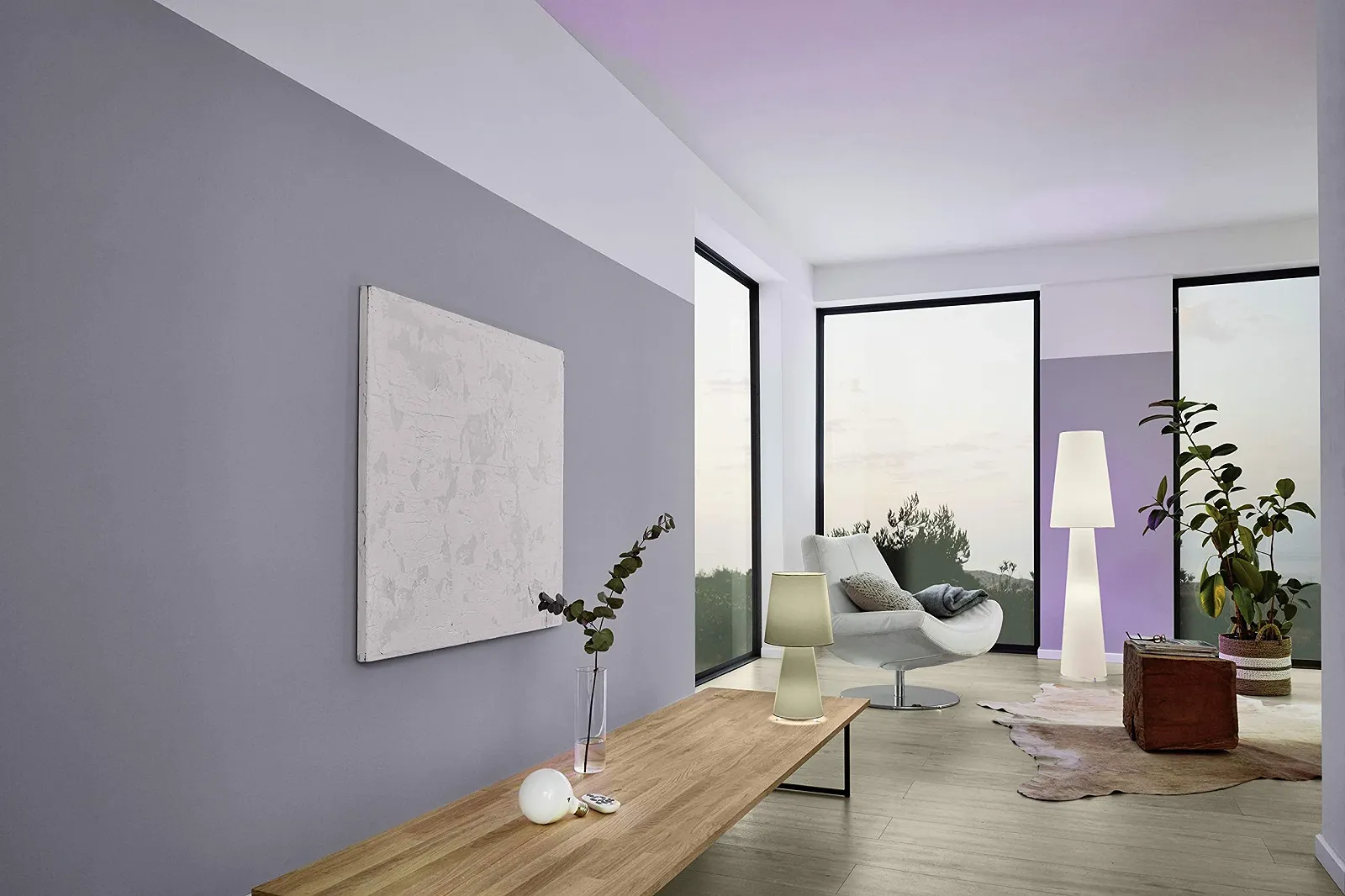 Настільна лампа EGLO Carpara текстиль E27 тауп, фото №3