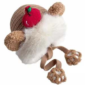 Шапка RETUOLWAG Плюшева Трикотажна Дитяча М'яка - Фото 1