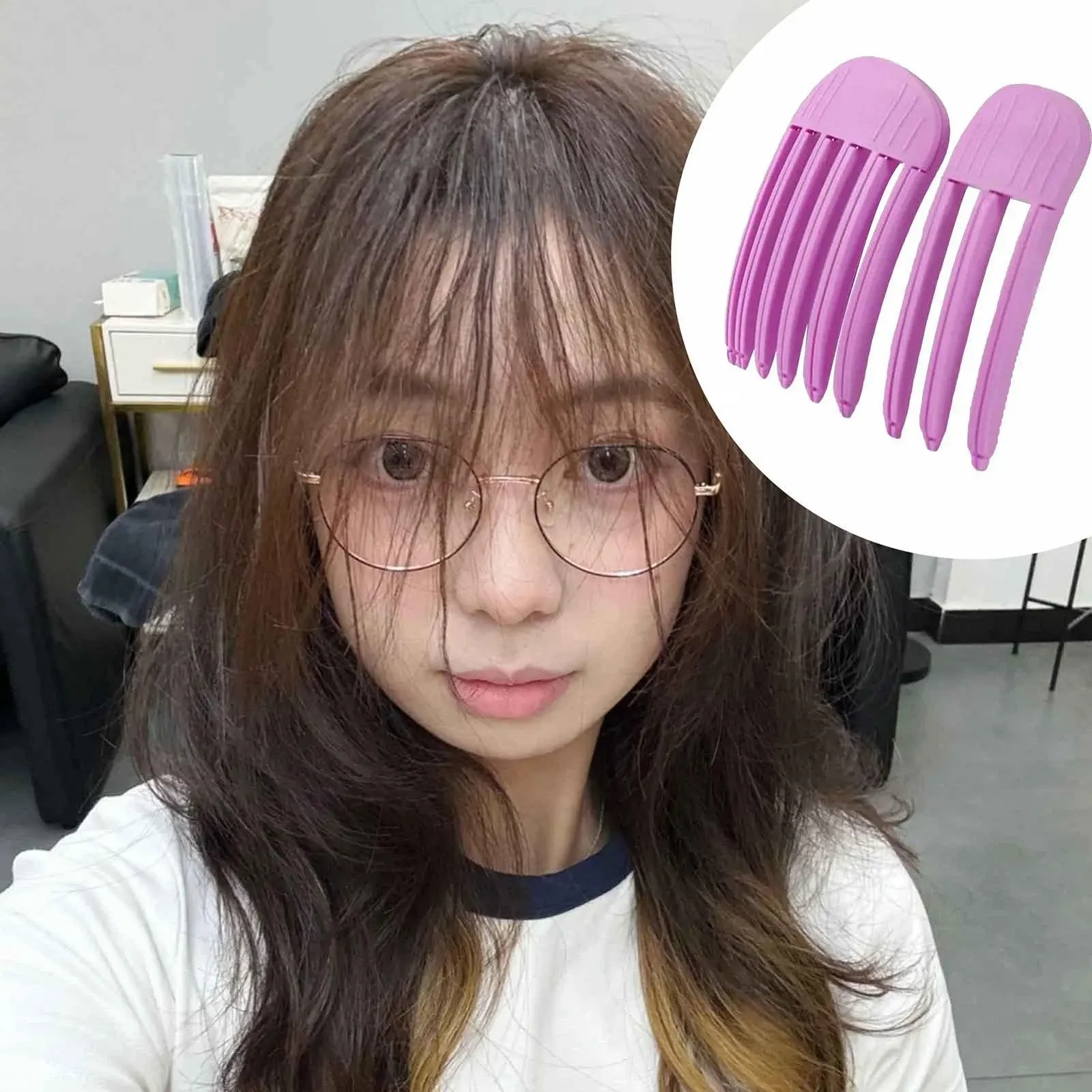 Заколка для волос - Заколка на лбу черепа, увеличение объема корней | с 3/6 зубьями, 2 заколки для волос, инструмент для прически и крепление, фото №3 Заколка для волос - Заколка на лбу черепа, увеличение объема корней | с 3/6 зубьями, 2 заколки для волос, инструмент для прически и крепление, фото №3